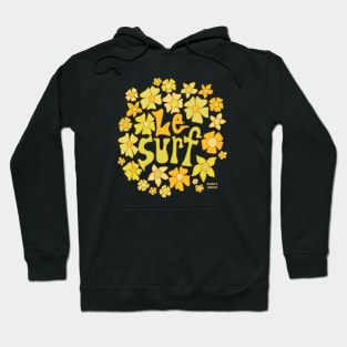 Le Surf retro flower tee by Surfy Birdy Hoodie